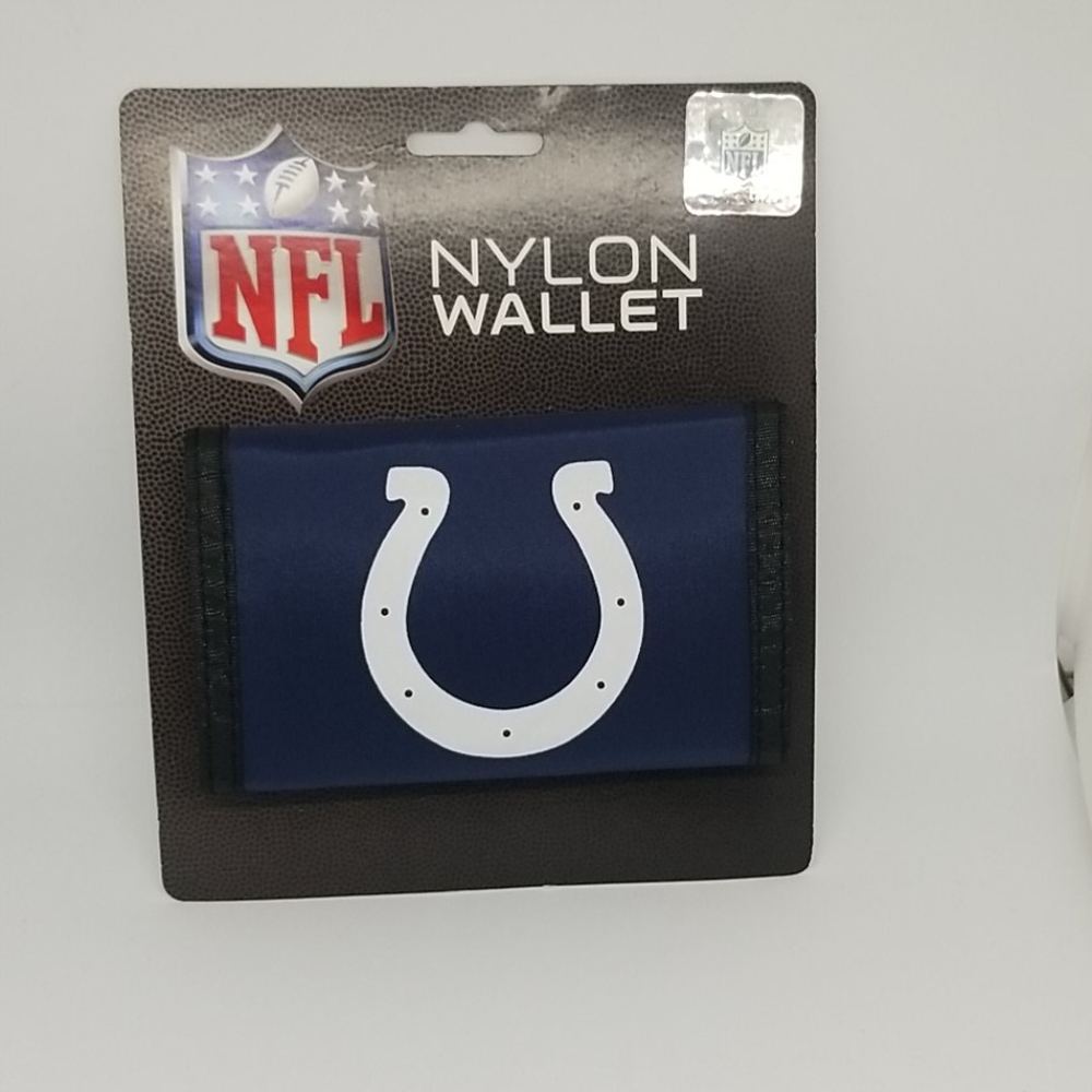 Indianapolis Colts Nylon Trifold Wallet